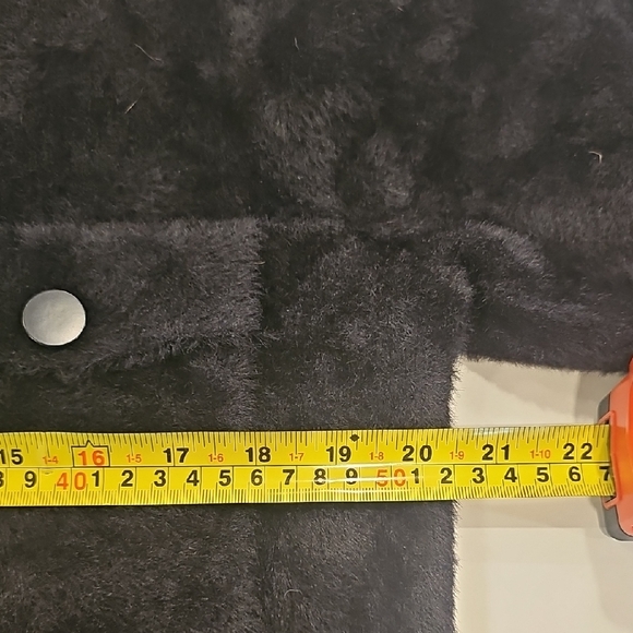 🍄 Cleo Black Jacket, Size M - Picture 7 of 8